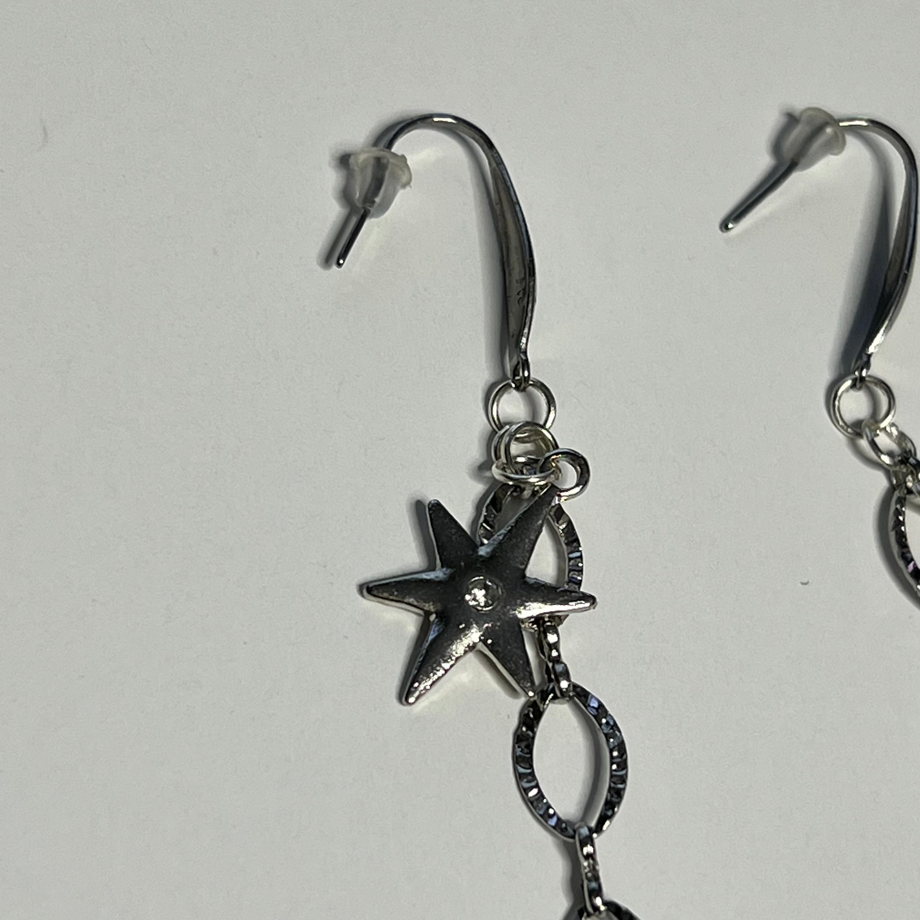 Flamboyan Flower Petal Earrings