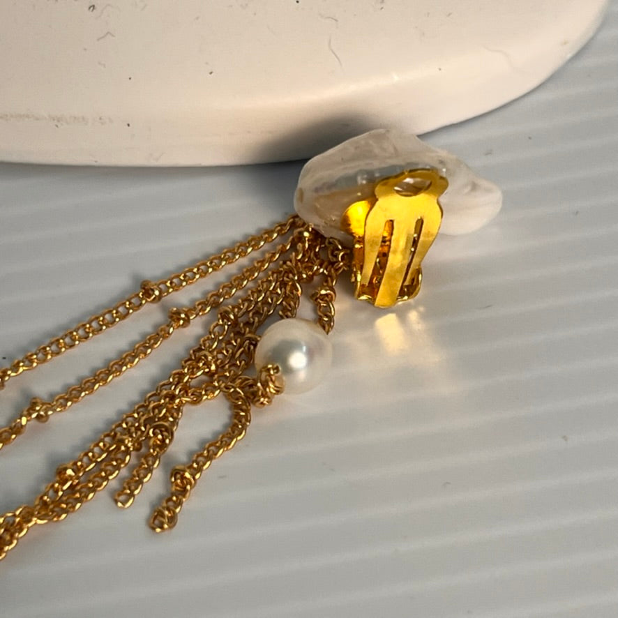 Perla en Movimiento earrings