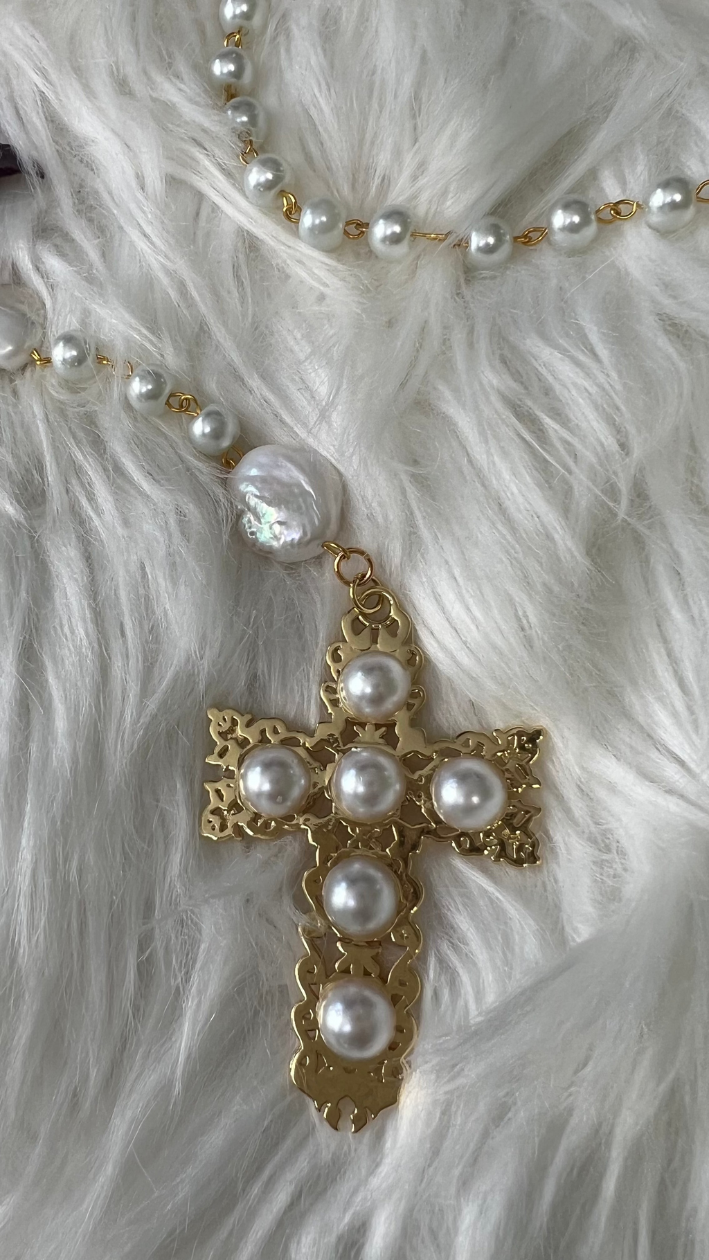 Oracion de la Orquidea Eterna Necklace