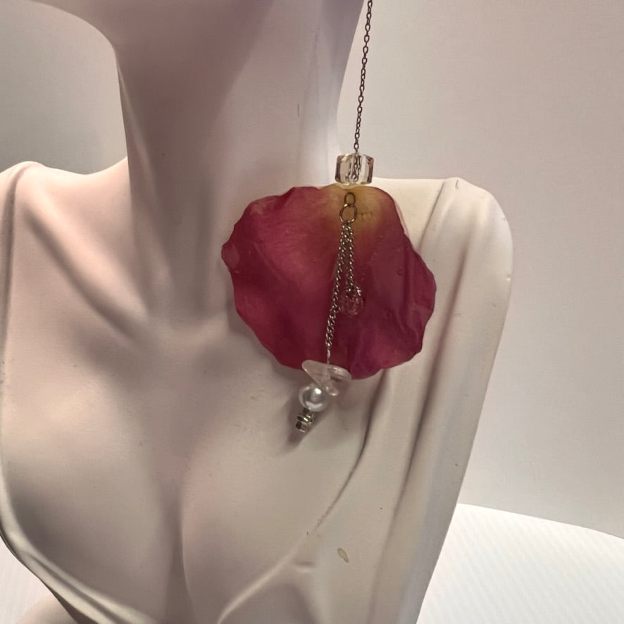 Blush Cascade Threader Earrings