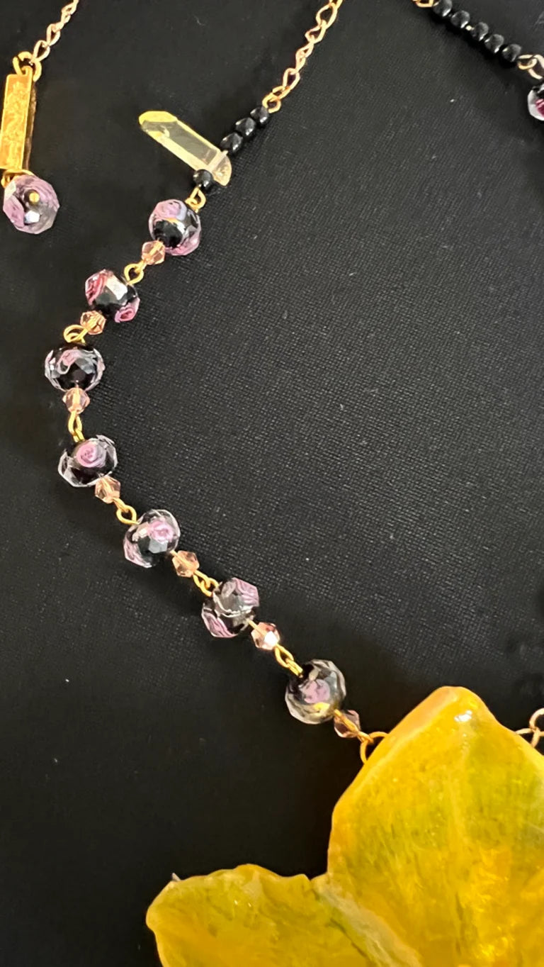 Yellow flower set
