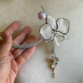 Celestine Orchid  Hair Adornment