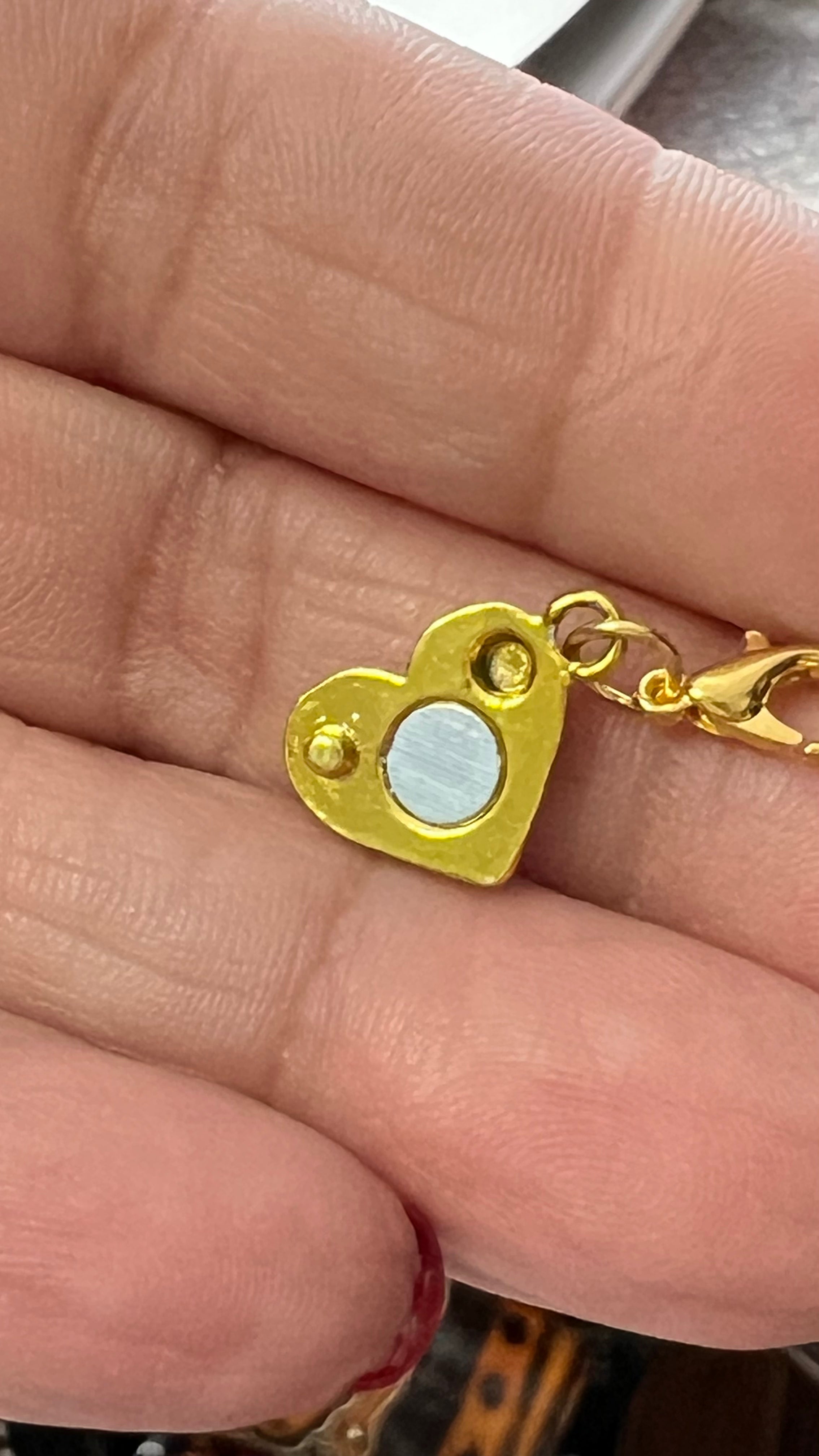 Oracion de la Orquidea Eterna Necklace