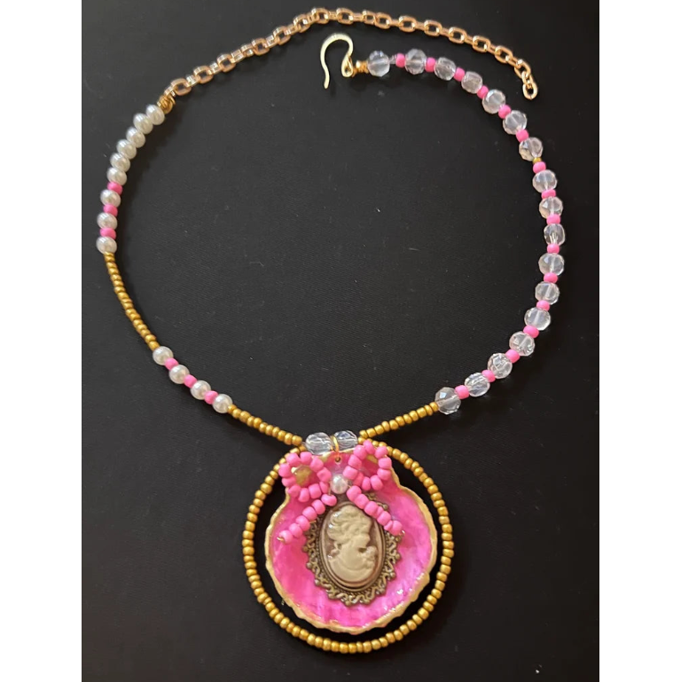 Cameo necklace