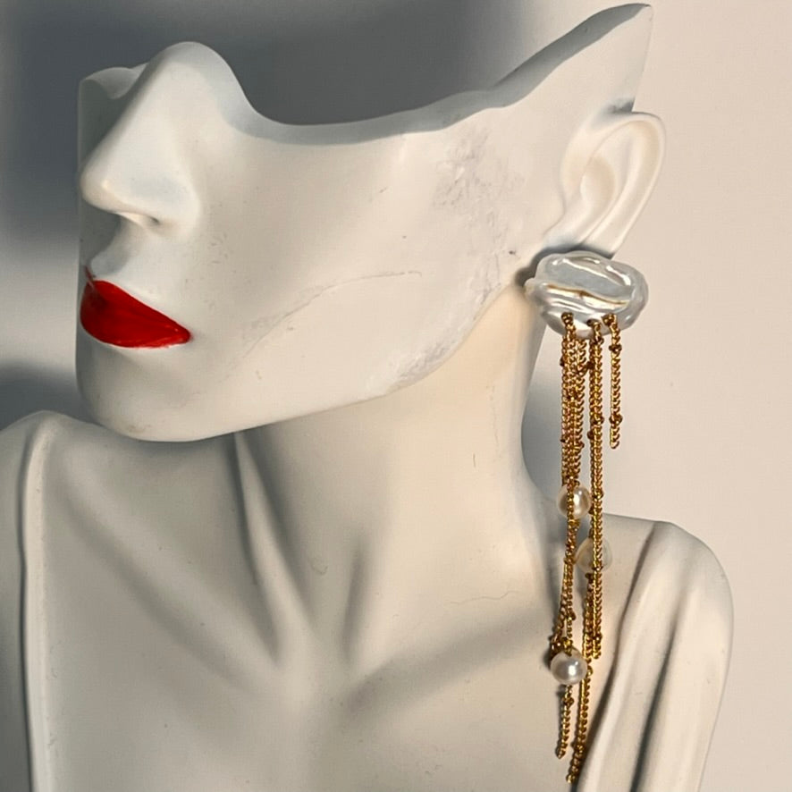Perla en Movimiento earrings