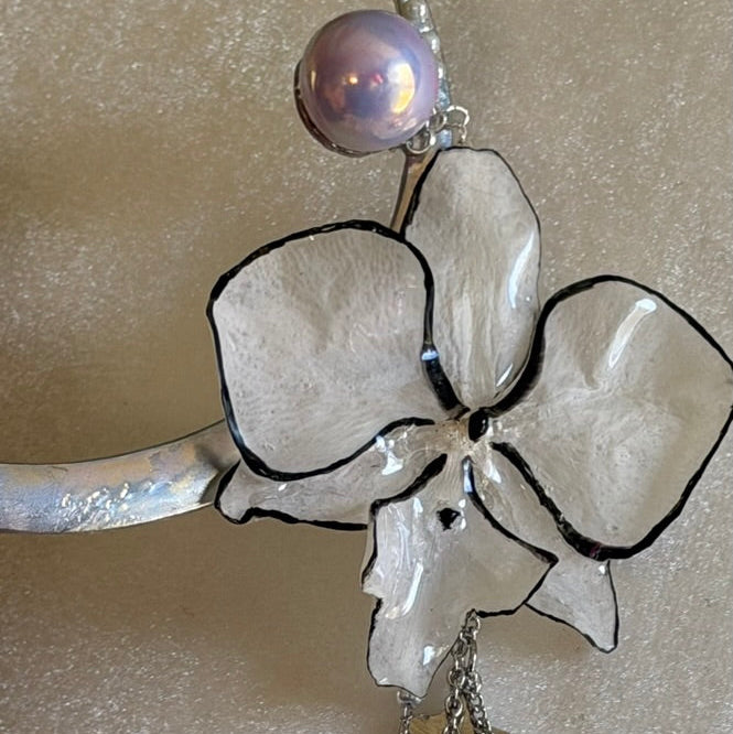 Celestine Orchid  Hair Adornment