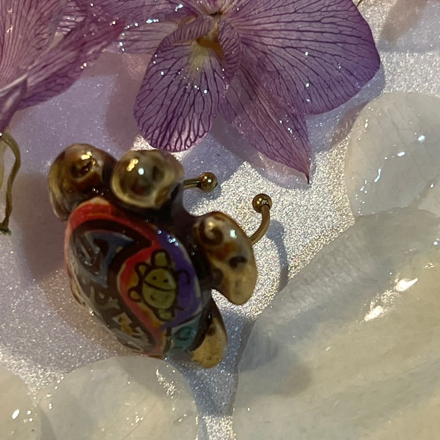 Sacred Path Turtle Ring