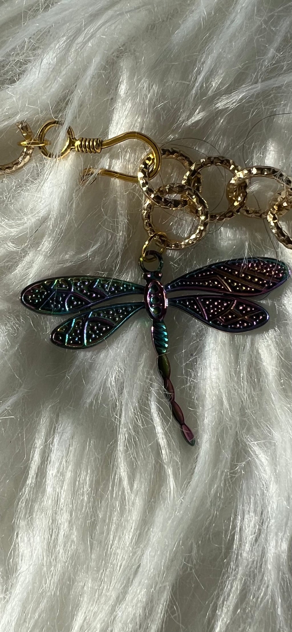 Orchid Heart Necklace