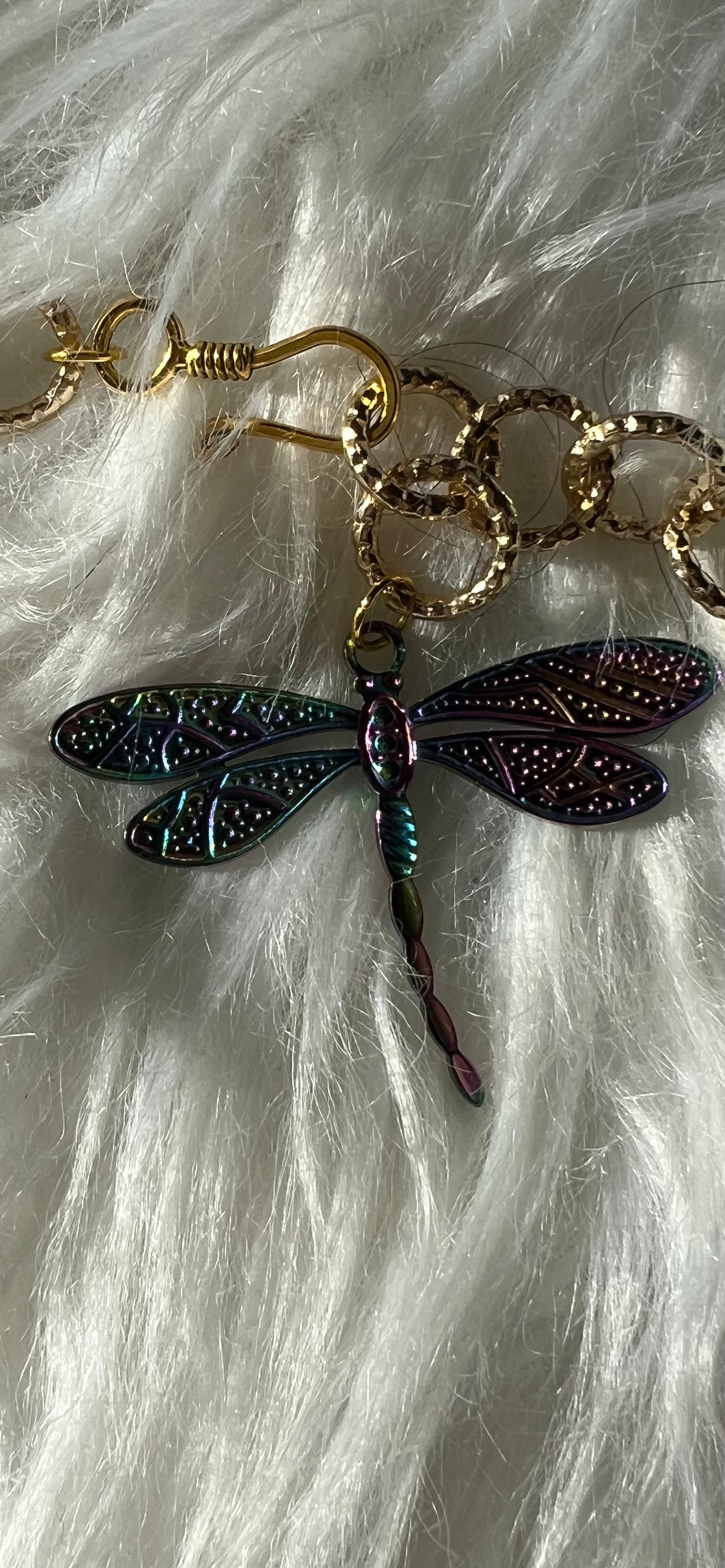 Orchid Heart Necklace