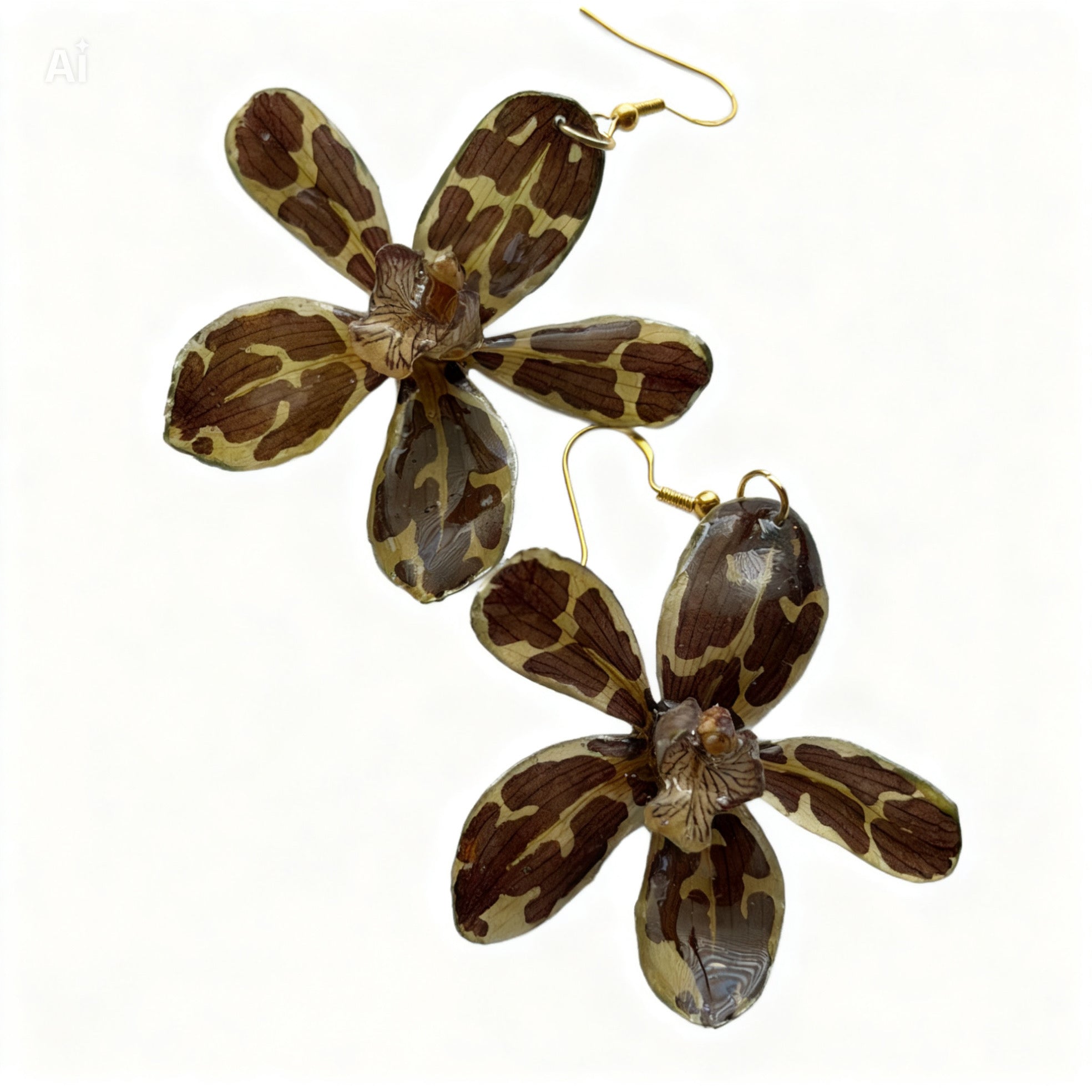 Miltassia Orchid Earrings