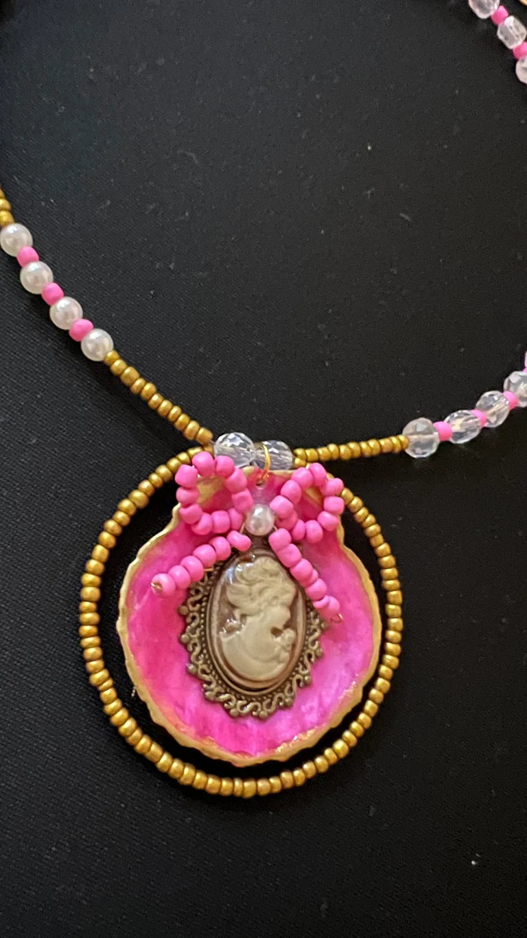 Cameo necklace