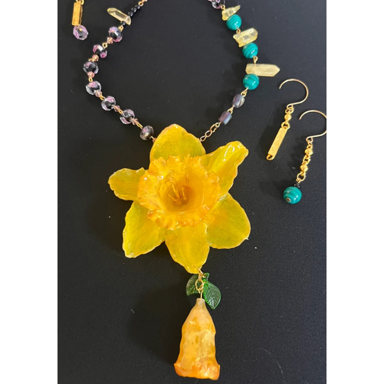 Yellow flower set