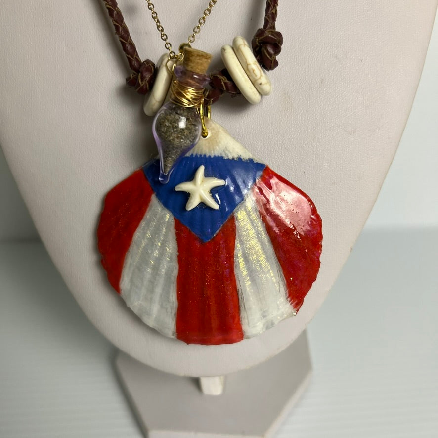 Alma Boricua – Dual Heritage Necklace Set